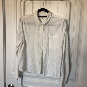 Madewell ex- Boyfriend button up